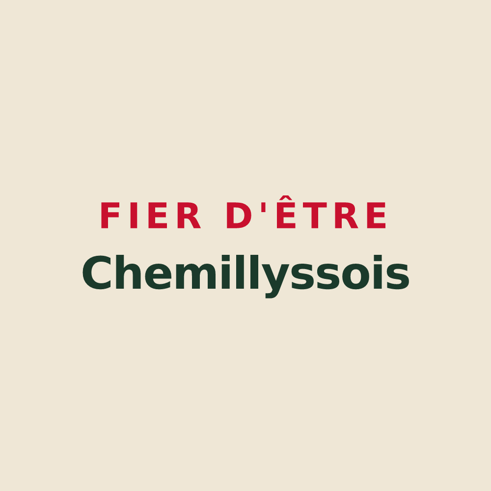 Tote bag « Fier d'être Chemillyssois » — design pour Chemilly