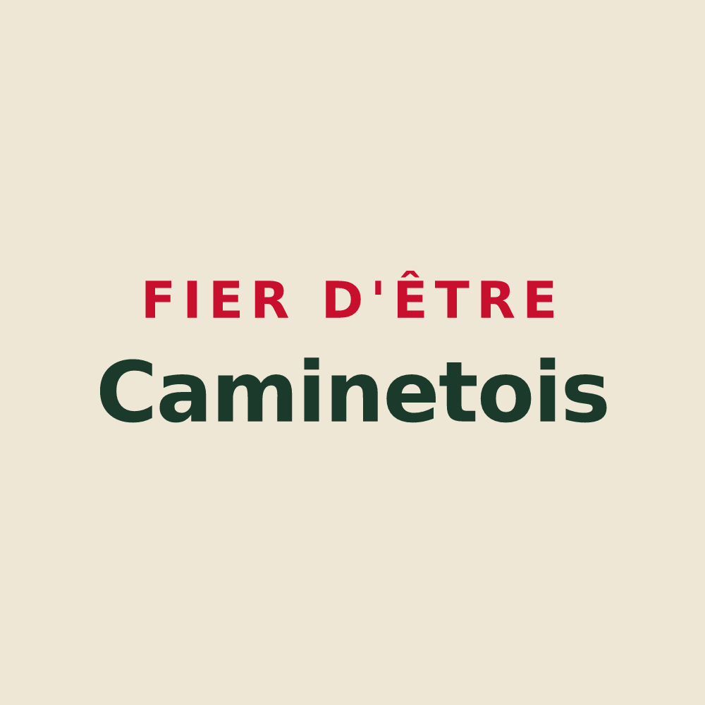 Tote bag « Fier d'être Caminetois » — design pour Cheminot