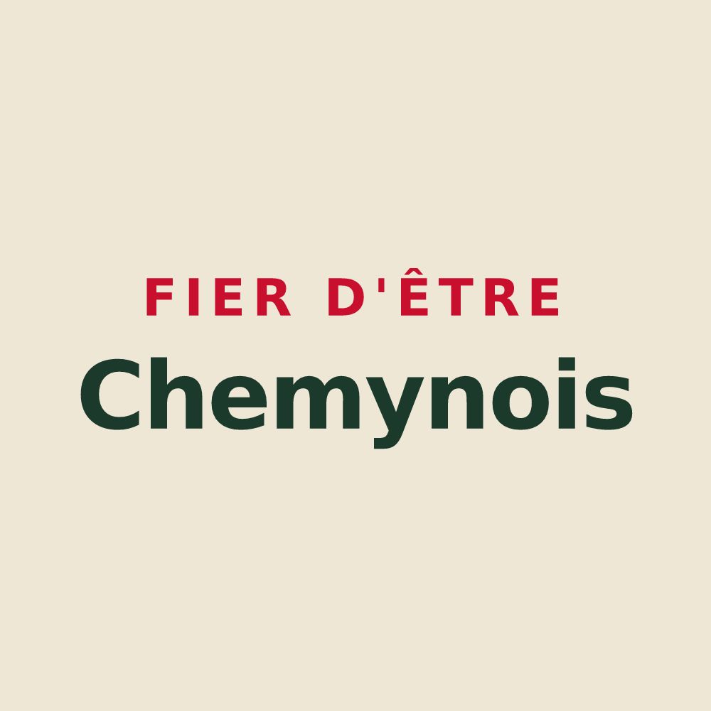 Tote bag « Fier d'être Chemynois » — design pour Chemy