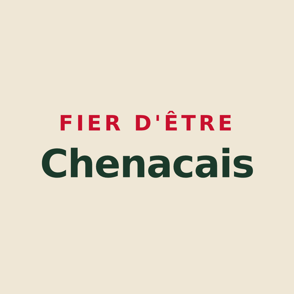 Tote bag « Fier d'être Chenacais » — design pour Chenac-Saint-Seurin-d'Uzet