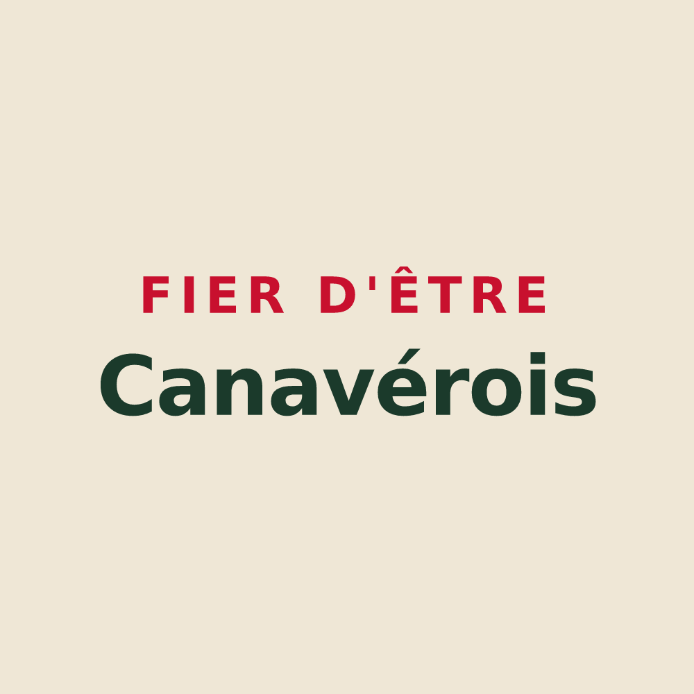 Tote bag « Fier d'être Canavérois » — design pour Chennevières-sur-Marne