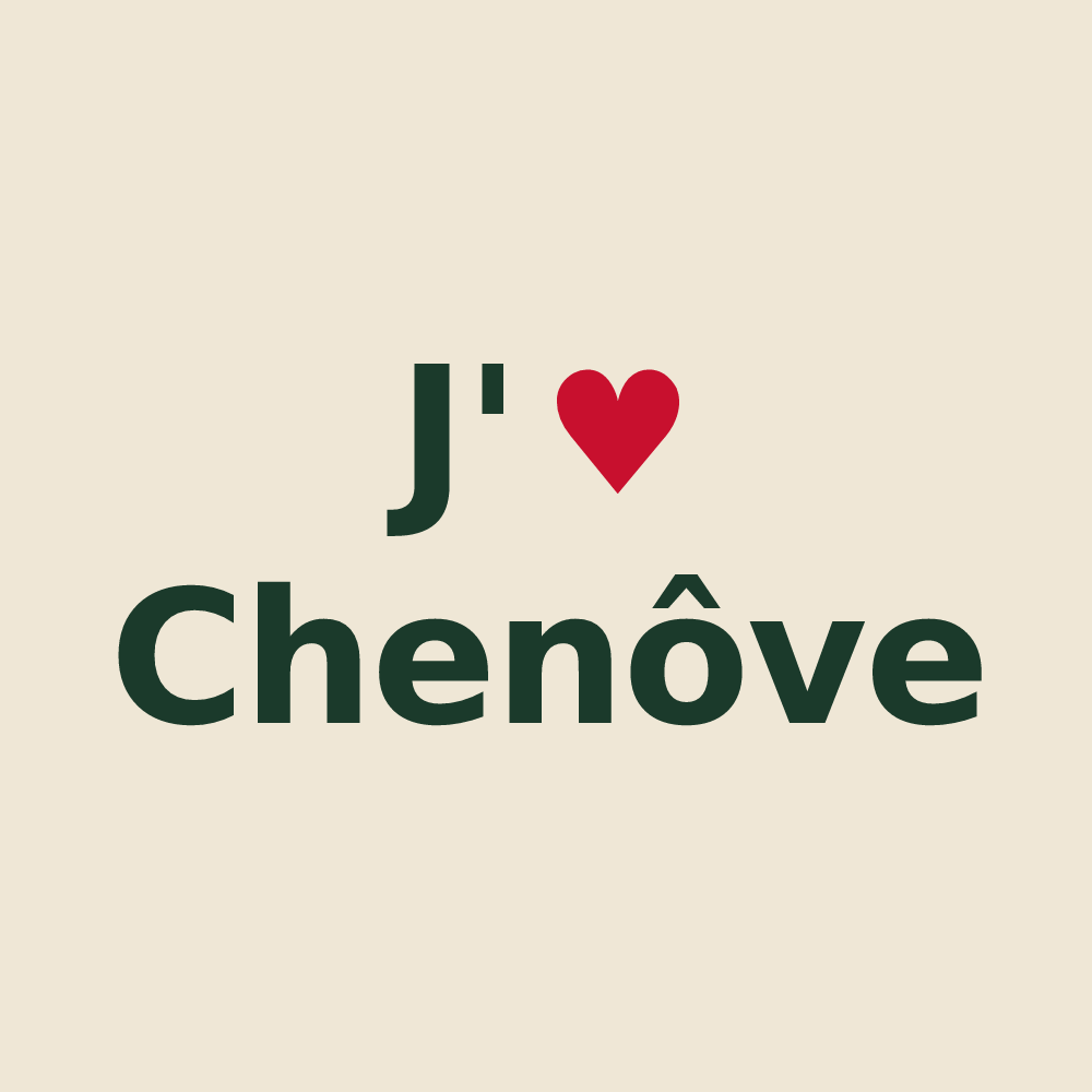 Tote bag personnalisé Chenôve — design J'aime Chenôve