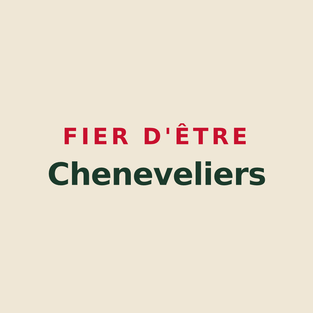 Tote bag « Fier d'être Cheneveliers » — design pour Chenôve