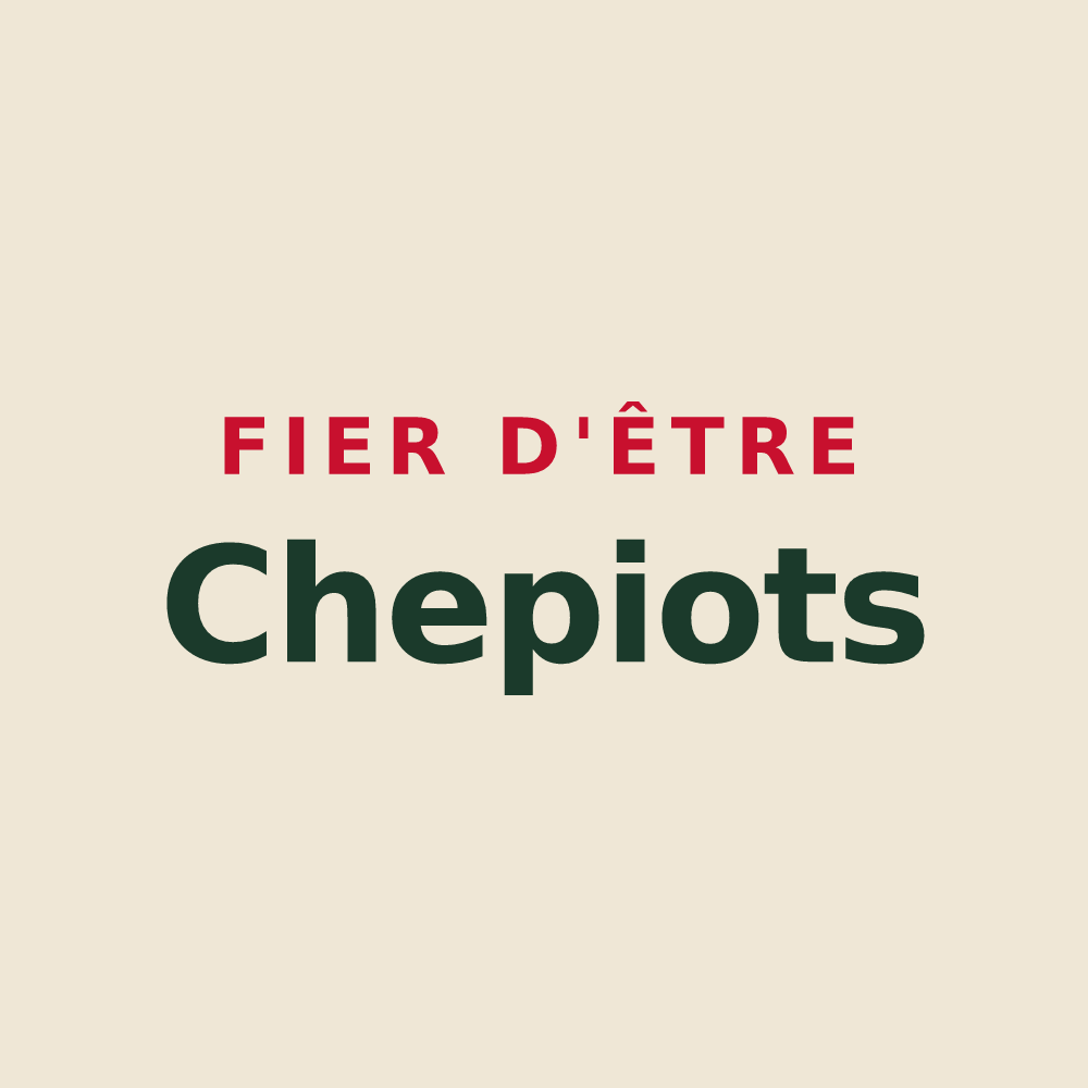 Tote bag « Fier d'être Chepiots » — design pour Chepy