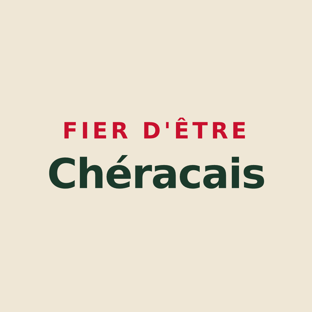 Tote bag « Fier d'être Chéracais » — design pour Chérac