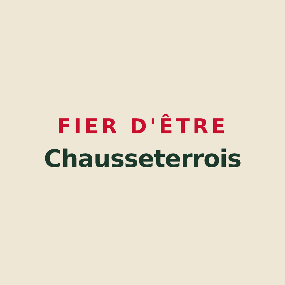 Tote bag « Fier d'être Chausseterrois » — design pour Cherier
