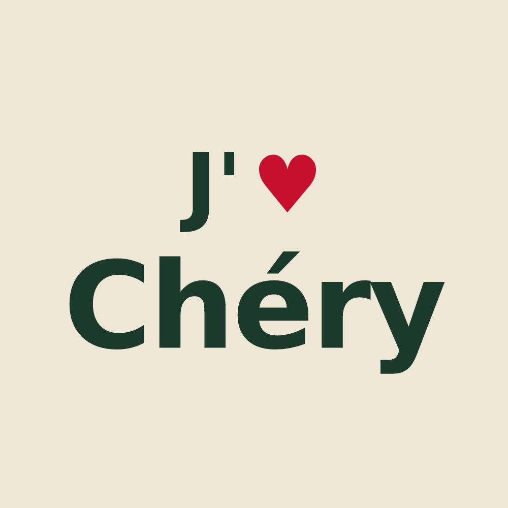 Tote bag personnalisé Chéry — design J'aime Chéry