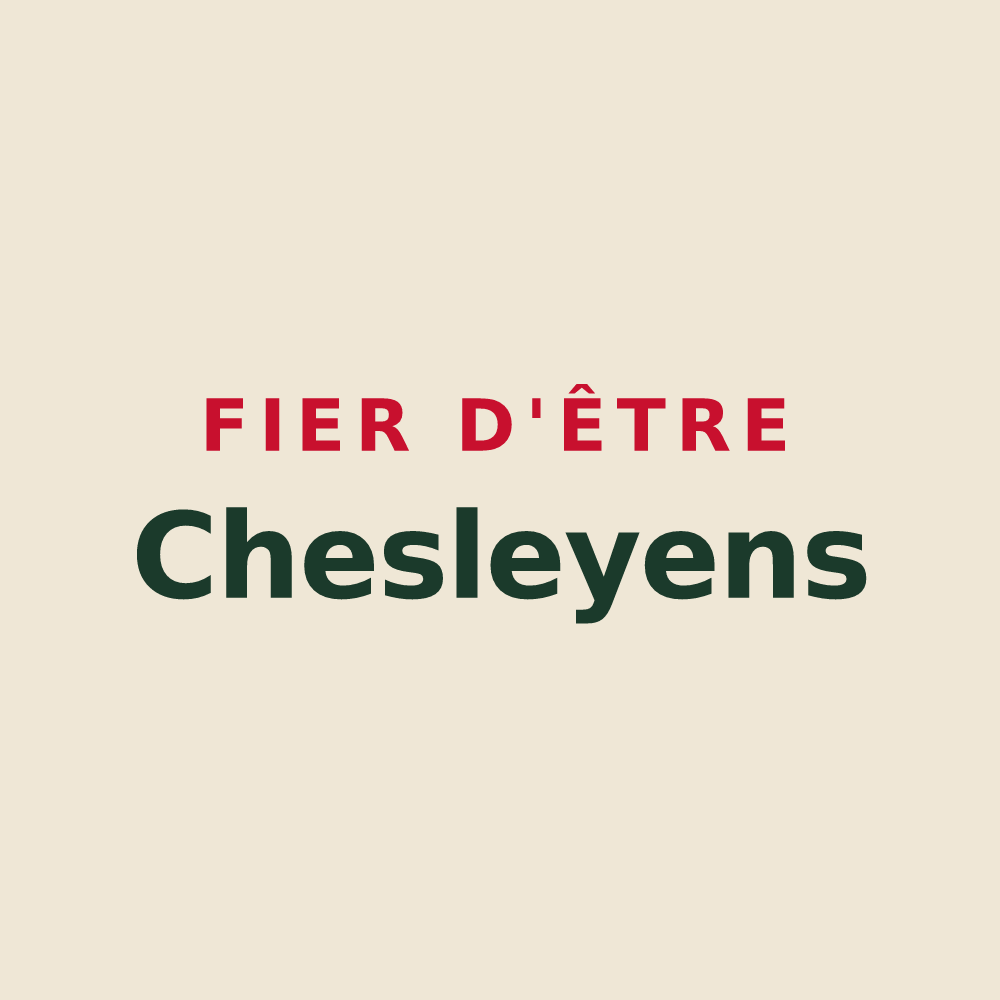 Tote bag « Fier d'être Chesleyens » — design pour Chesley