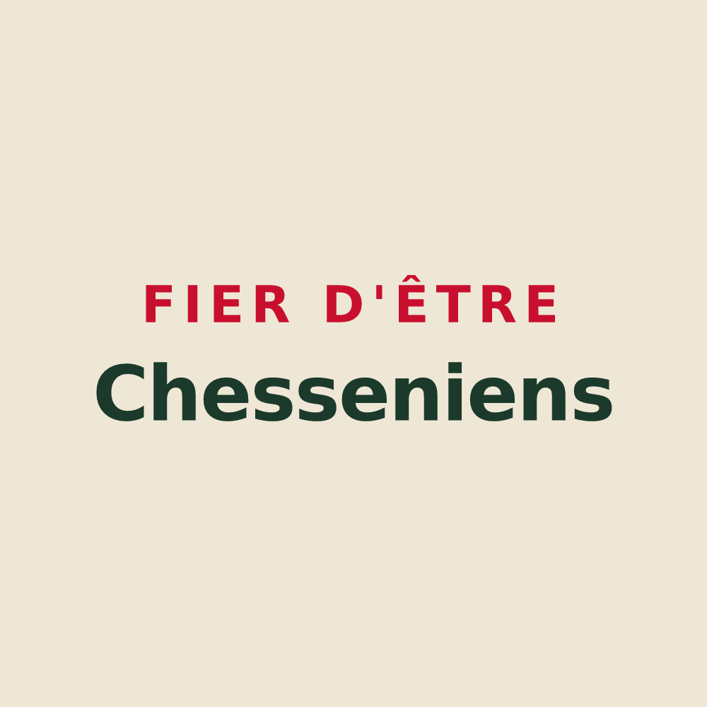 Tote bag « Fier d'être Chesseniens » — design pour Chessenaz