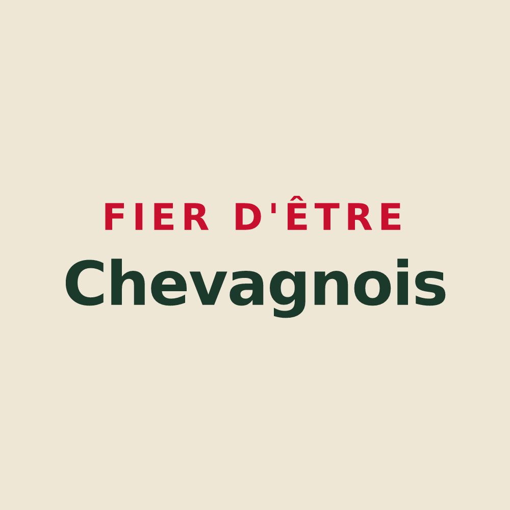 Tote bag « Fier d'être Chevagnois » — design pour Chevagnes