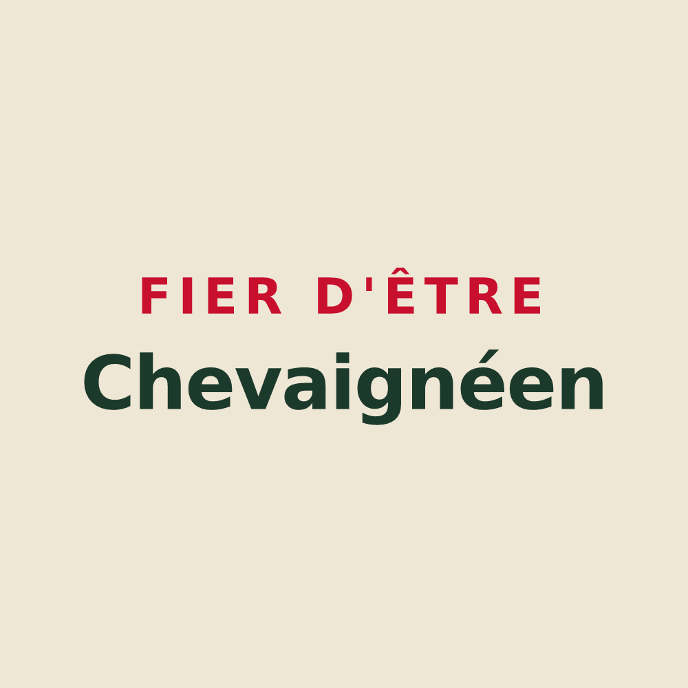 Tote bag « Fier d'être Chevaignéen » — design pour Chevaigné
