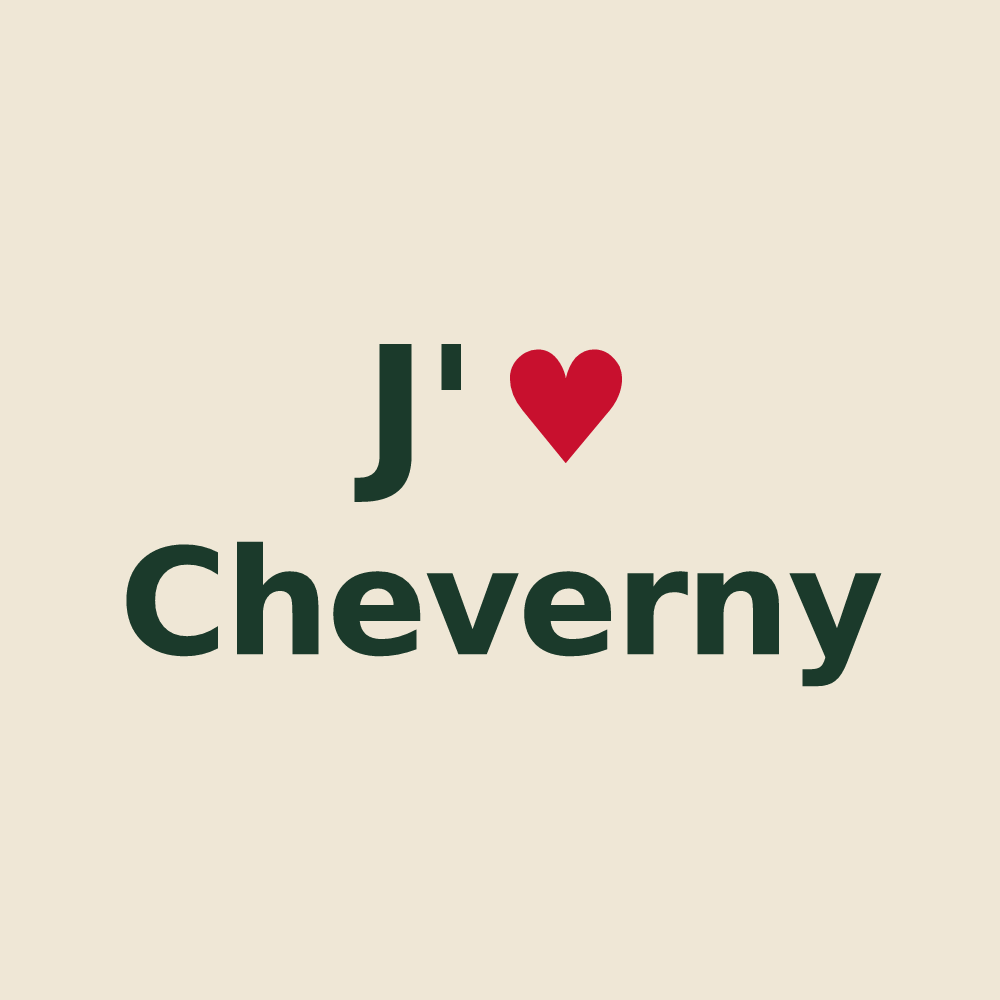 Tote bag personnalisé Cheverny — design J'aime Cheverny