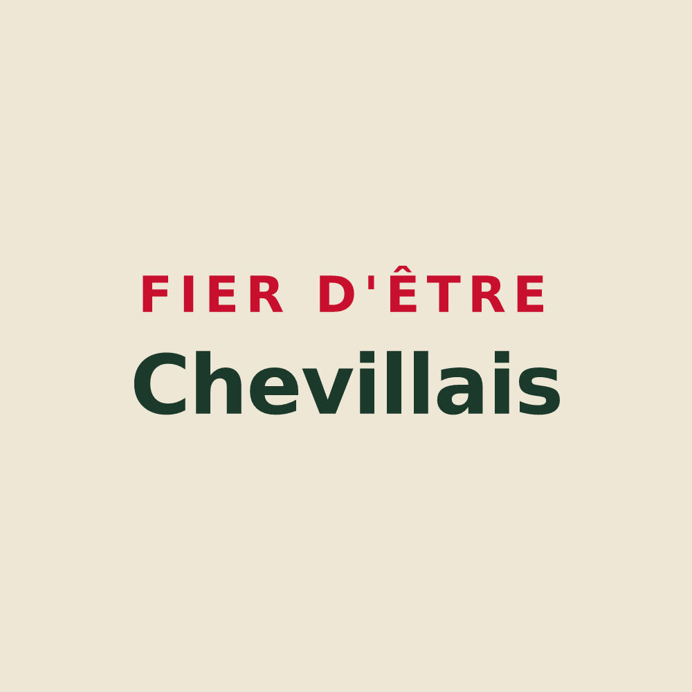 Tote bag « Fier d'être Chevillais » — design pour Chevilly-Larue