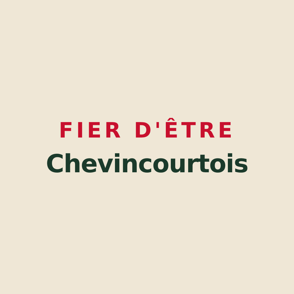 Tote bag « Fier d'être Chevincourtois » — design pour Chevincourt