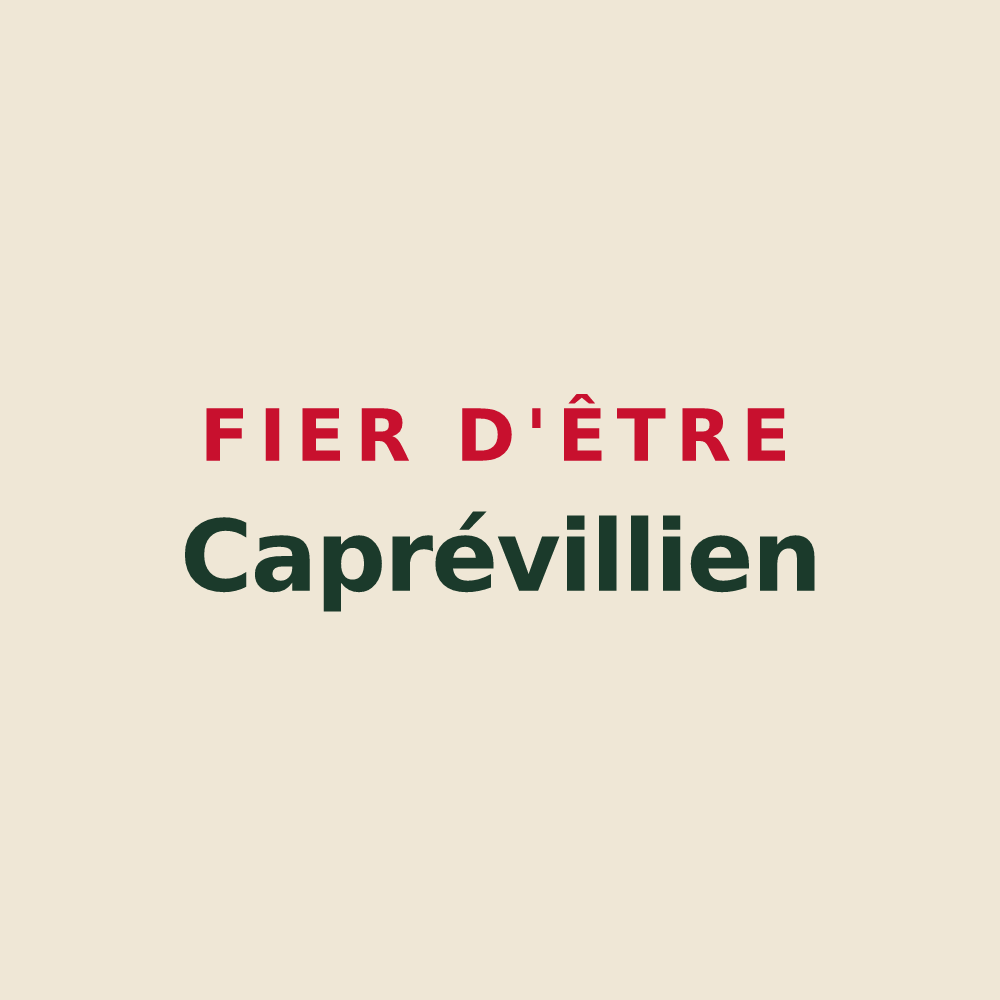 Tote bag « Fier d'être Caprévillien » — design pour Chèvreville
