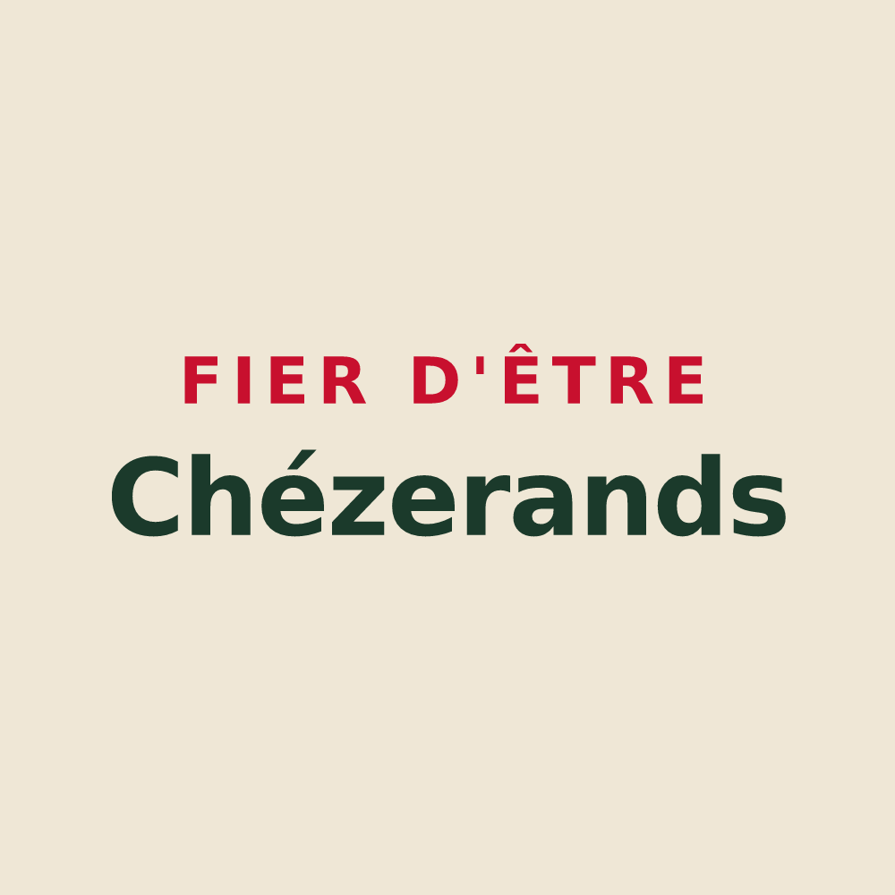 Tote bag « Fier d'être Chézerands » — design pour Chézery-Forens