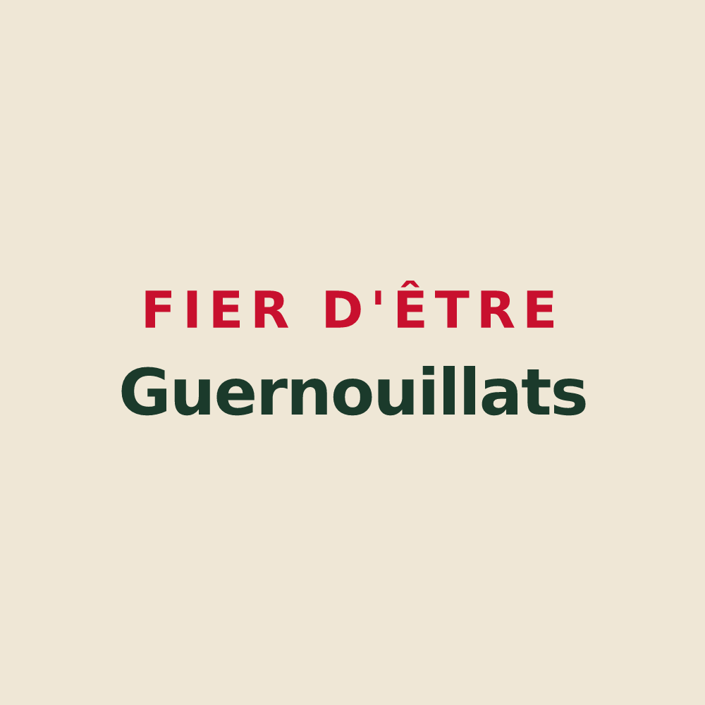 Tote bag « Fier d'être Guernouillats » — design pour Chézy-sur-Marne