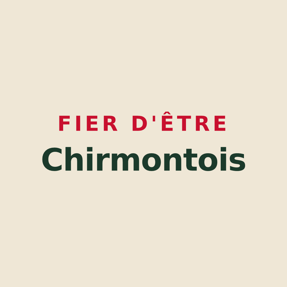 Tote bag « Fier d'être Chirmontois » — design pour Chirmont