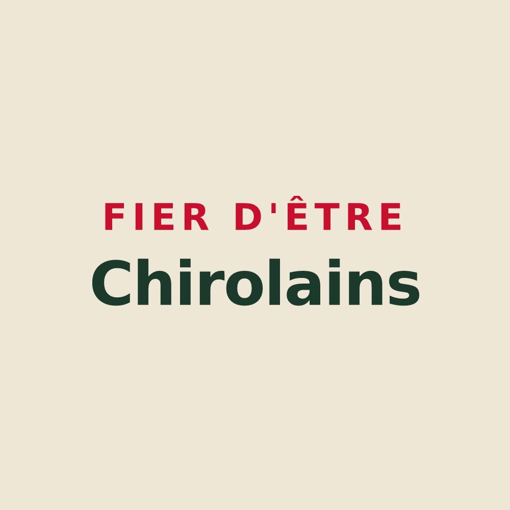 Tote bag « Fier d'être Chirolains » — design pour Chirols