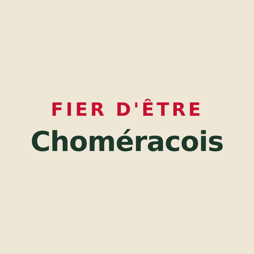 Tote bag « Fier d'être Choméracois » — design pour Chomérac