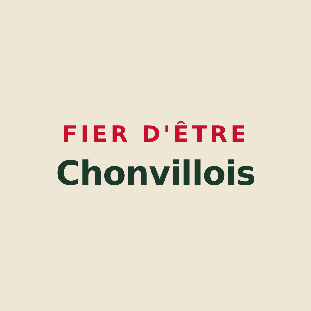 Tote bag « Fier d'être Chonvillois » — design pour Chonville-Malaumont