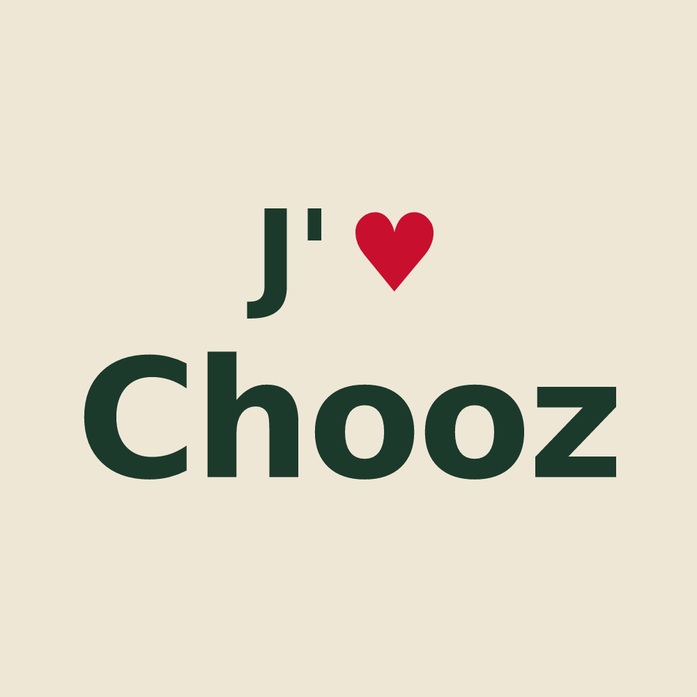 Tote bag personnalisé Chooz — design J'aime Chooz