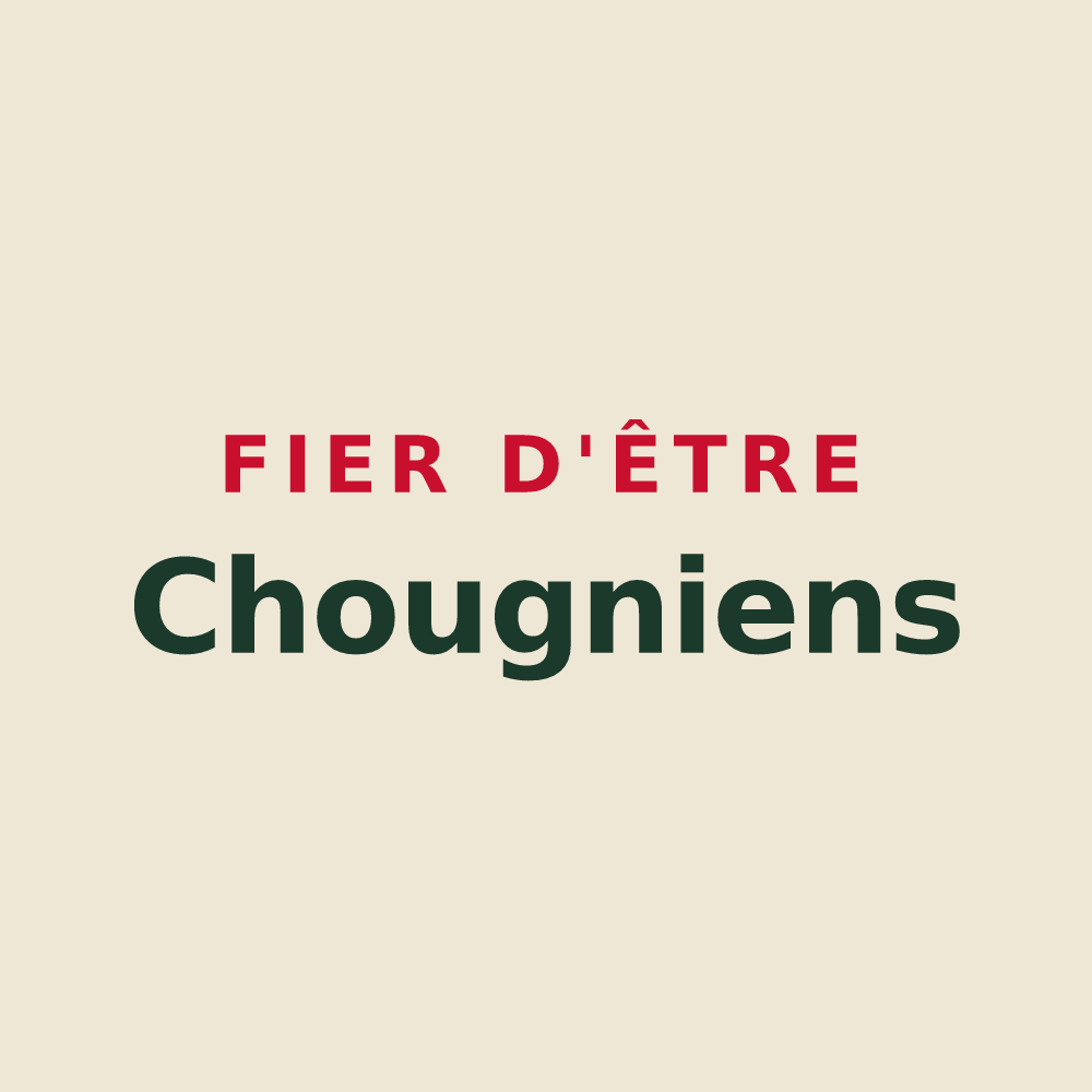 Tote bag « Fier d'être Chougniens » — design pour Chougny
