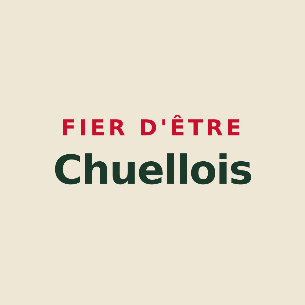 Tote bag « Fier d'être Chuellois » — design pour Chuelles