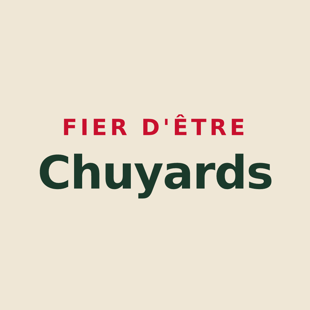 Tote bag « Fier d'être Chuyards » — design pour Chuyer