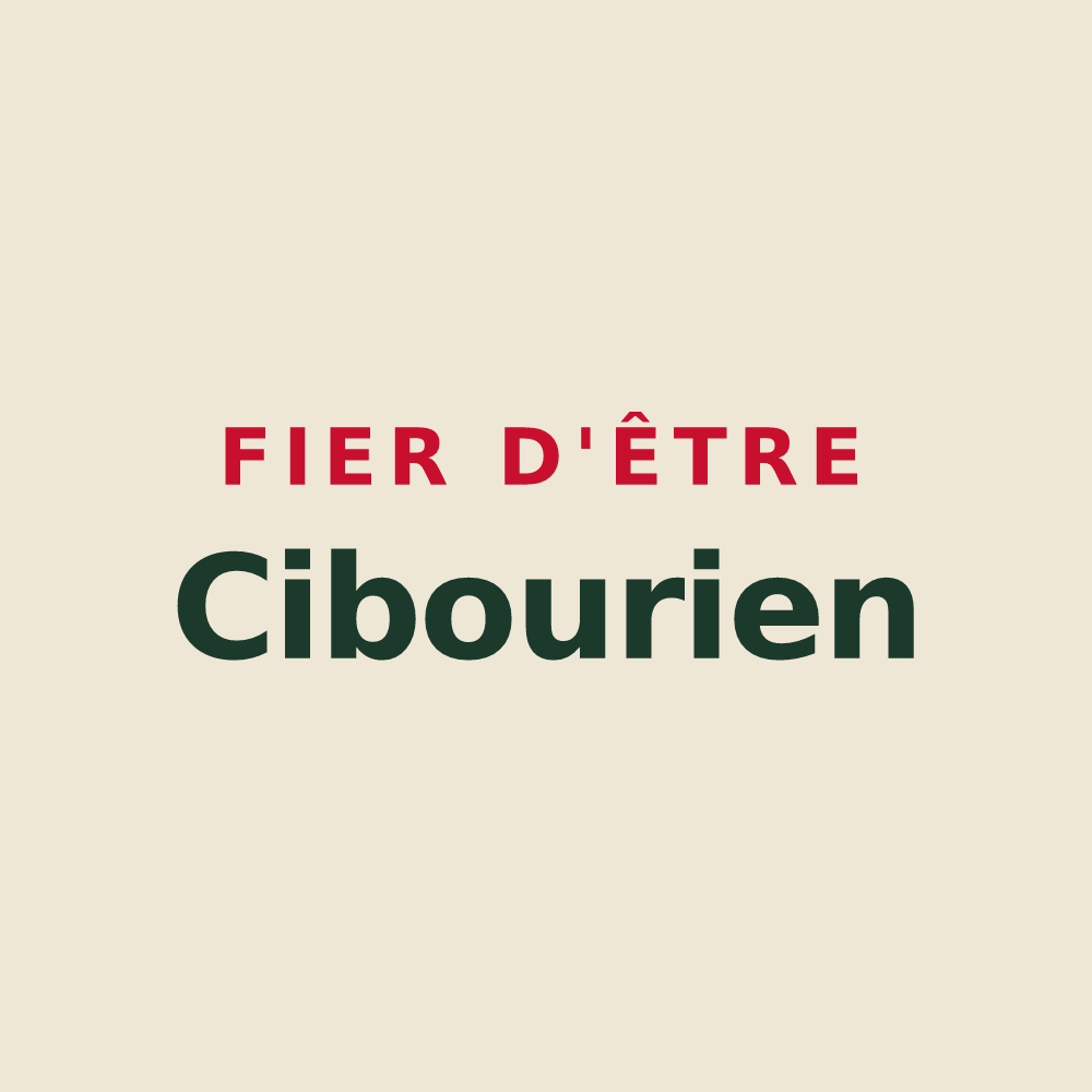 Tote bag « Fier d'être Cibourien » — design pour Ciboure