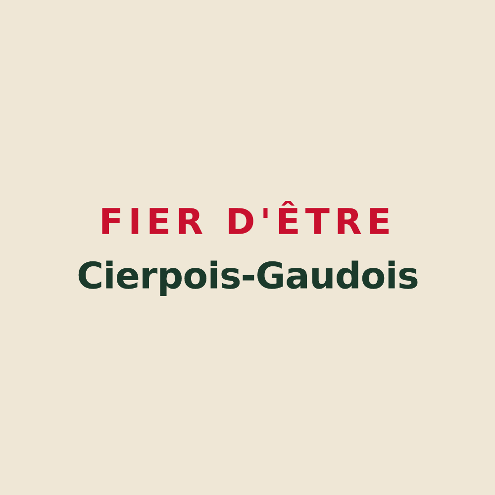 Tote bag « Fier d'être Cierpois-Gaudois » — design pour Cierp-Gaud