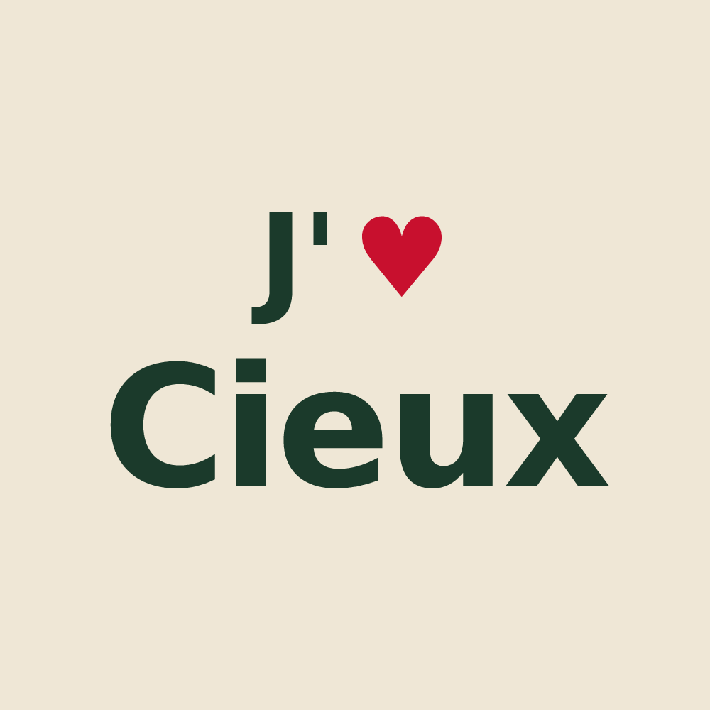 Tote bag personnalisé Cieux — design J'aime Cieux