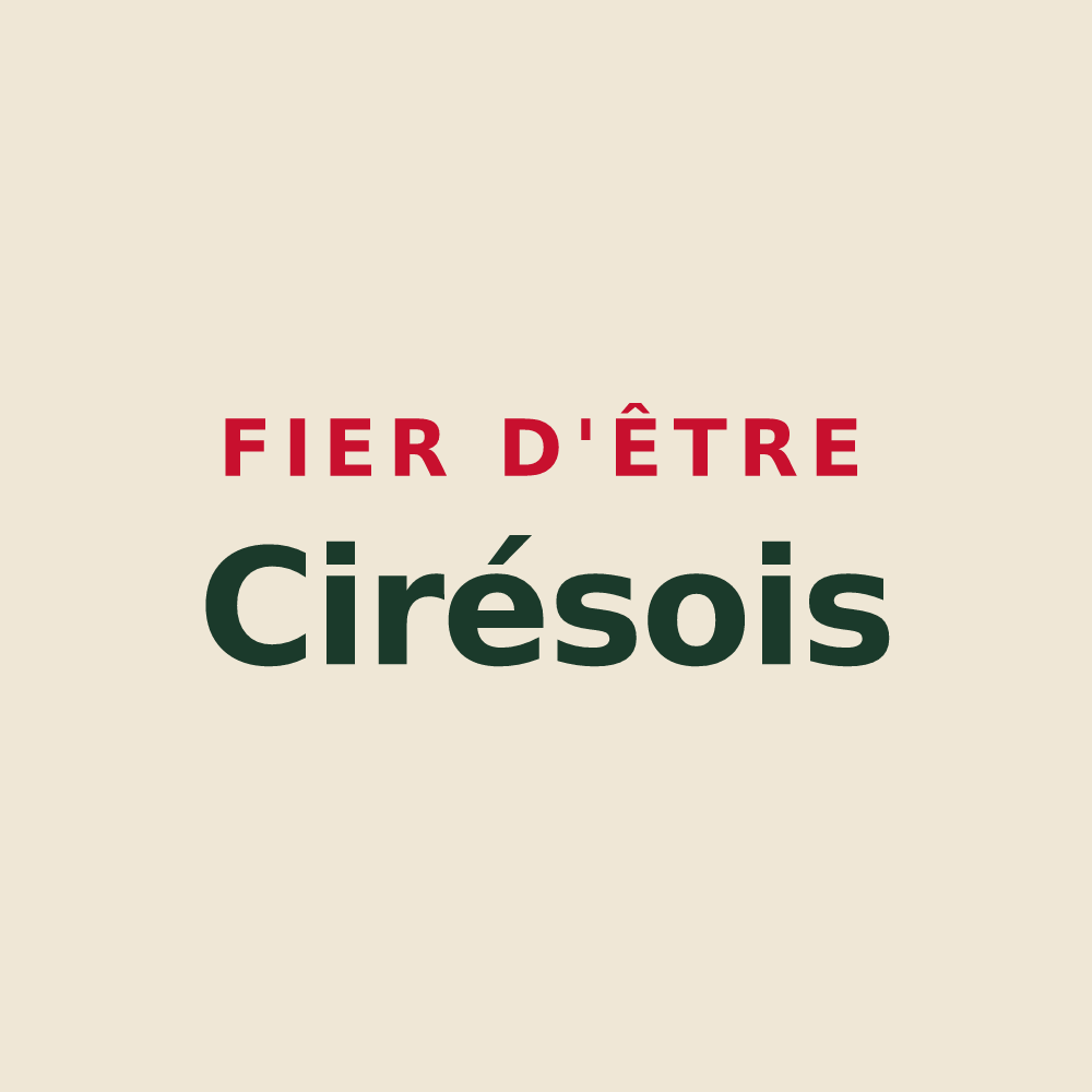 Tote bag « Fier d'être Cirésois » — design pour Cirès