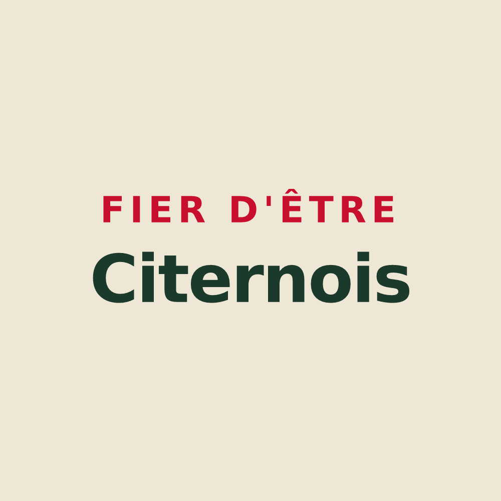 Tote bag « Fier d'être Citernois » — design pour Citerne