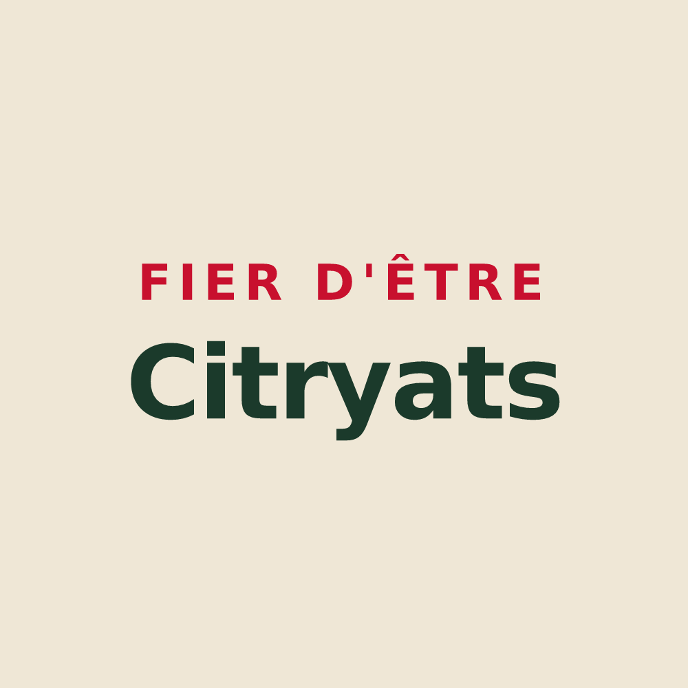 Tote bag « Fier d'être Citryats » — design pour Citry