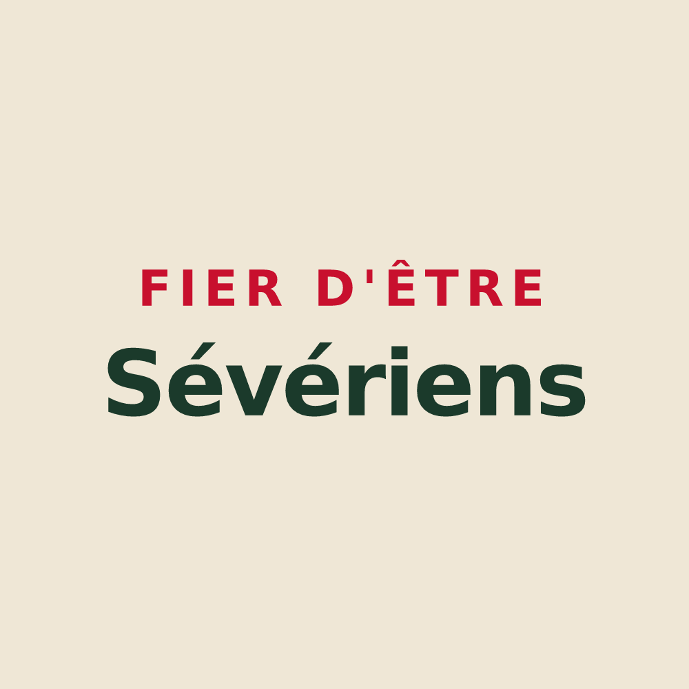 Tote bag « Fier d'être Sévériens » — design pour Civrieux-d'Azergues