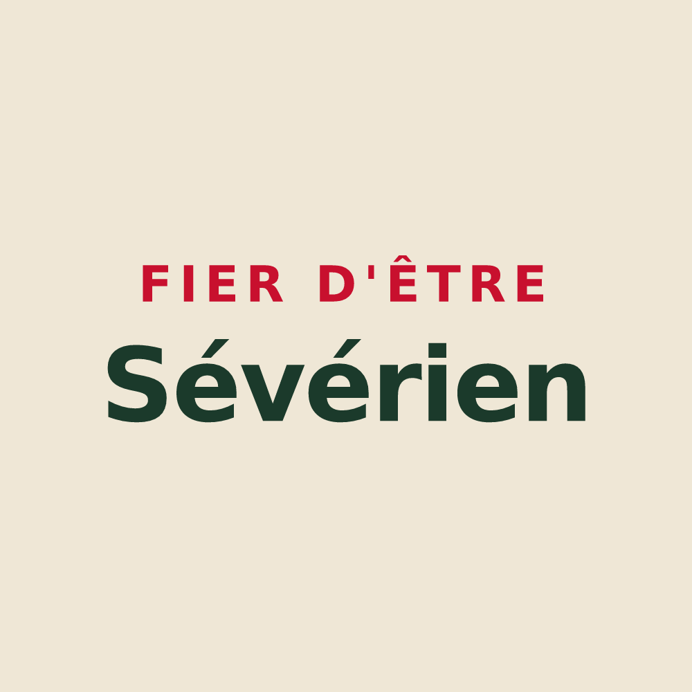 Tote bag « Fier d'être Sévérien » — design pour Civrieux