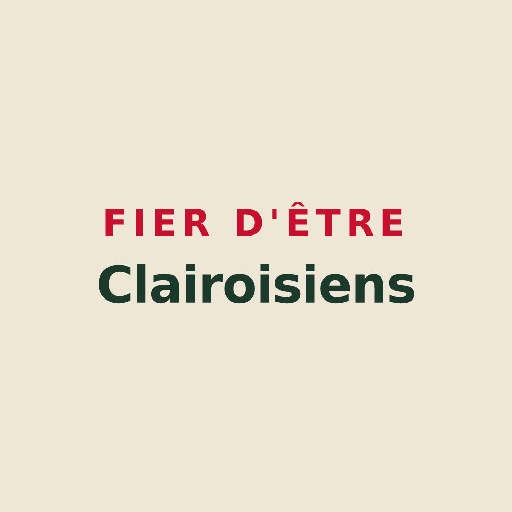 Tote bag « Fier d'être Clairoisiens » — design pour Clairoix
