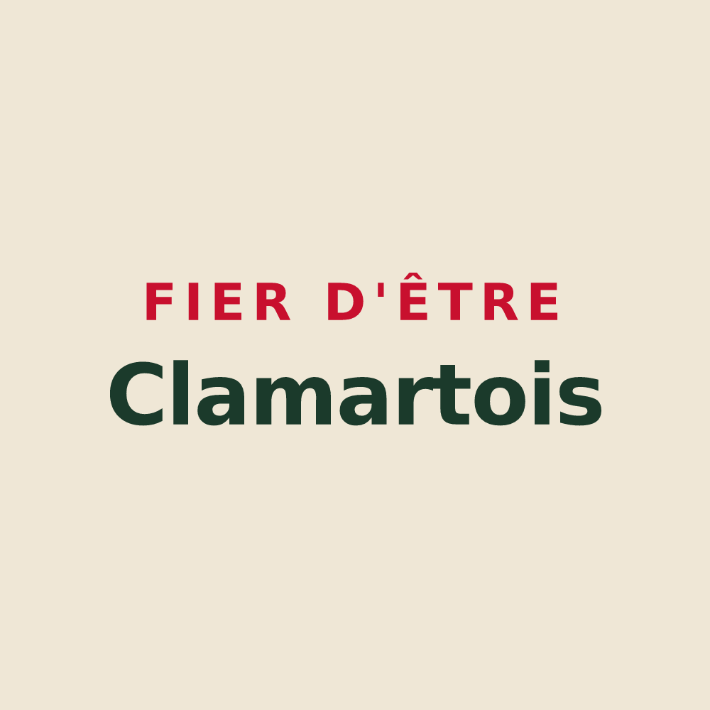 Tote bag « Fier d'être Clamartois » — design pour Clamart
