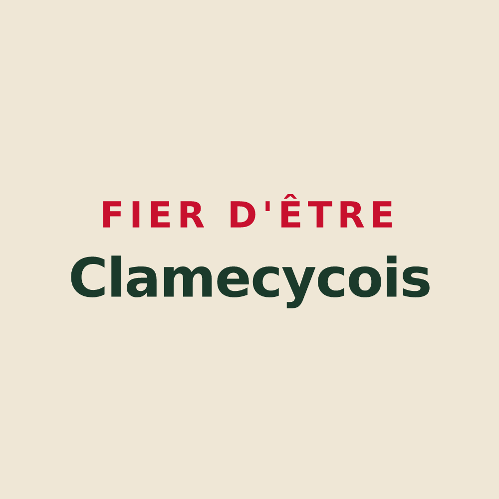 Tote bag « Fier d'être Clamecycois » — design pour Clamecy