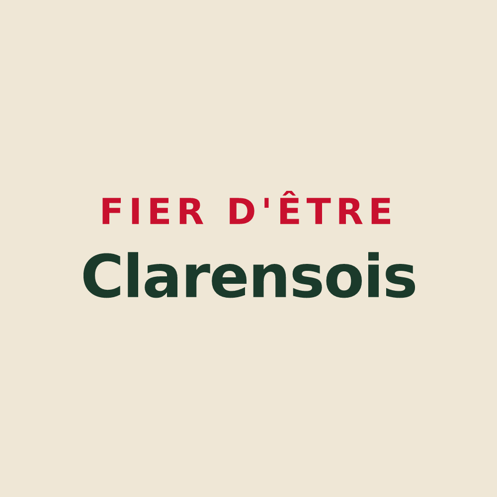 Tote bag « Fier d'être Clarensois » — design pour Clarens