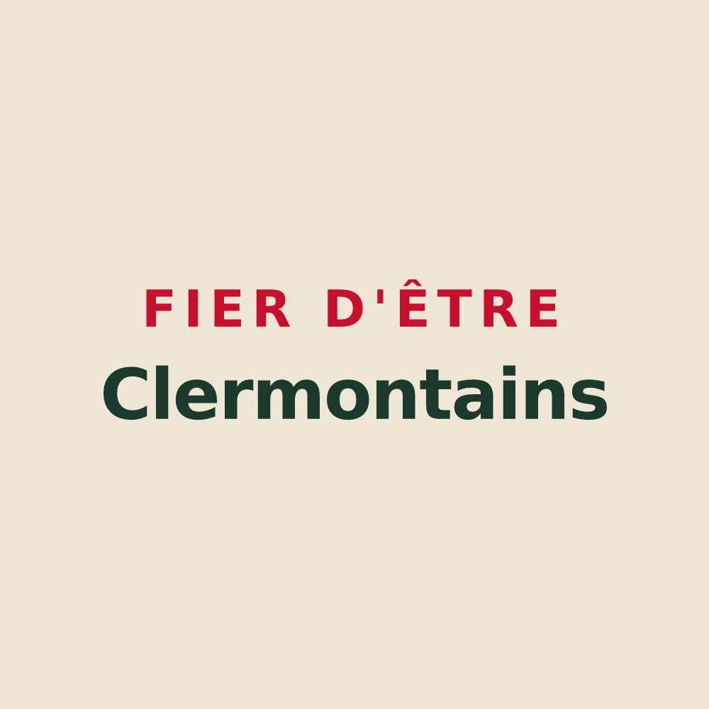 Tote bag « Fier d'être Clermontains » — design pour Clermont-sur-Lauquet