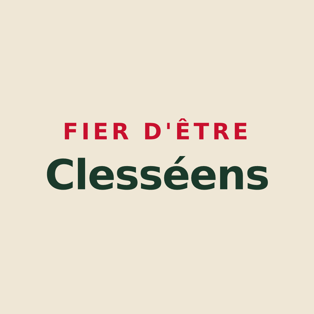 Tote bag « Fier d'être Clesséens » — design pour Clessé