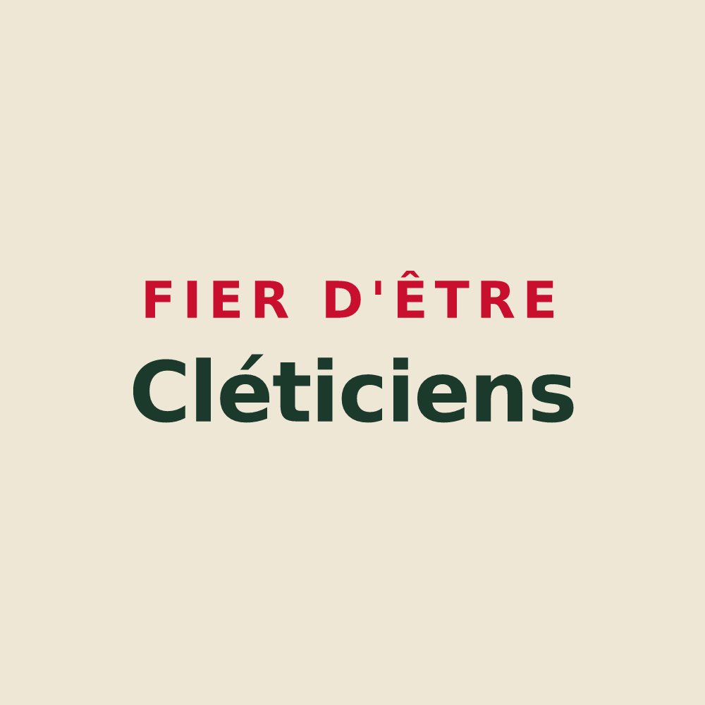 Tote bag « Fier d'être Cléticiens » — design pour Cléty