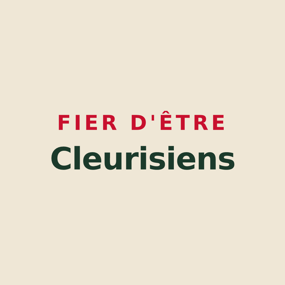 Tote bag « Fier d'être Cleurisiens » — design pour Cleurie