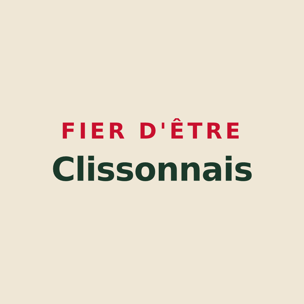 Tote bag « Fier d'être Clissonnais » — design pour Clisson