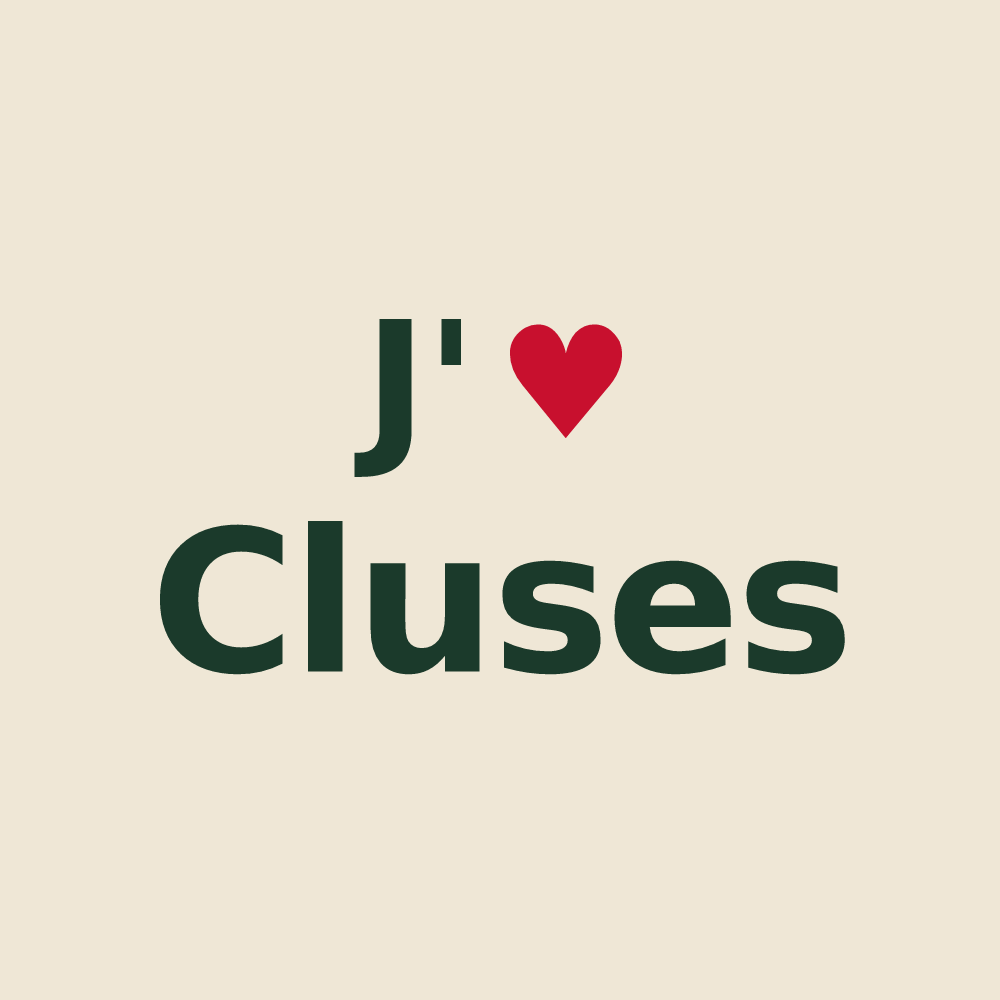 Tote bag personnalisé Cluses — design J'aime Cluses
