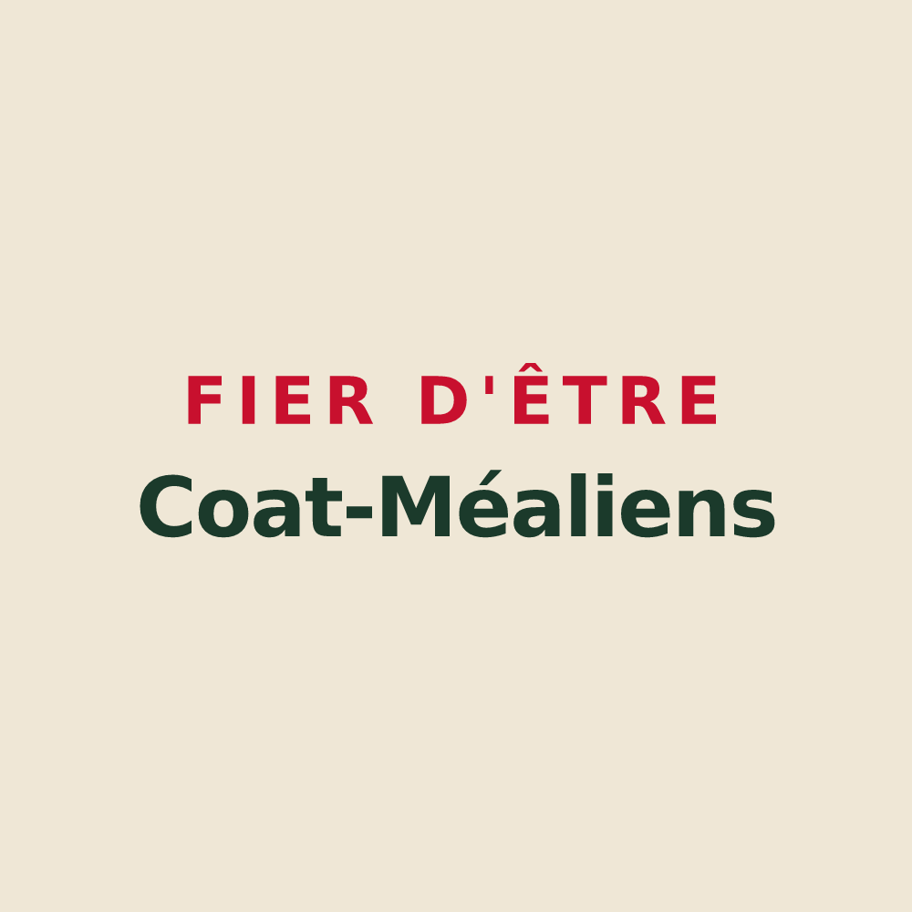 Tote bag « Fier d'être Coat-Méaliens » — design pour Coat-Méal