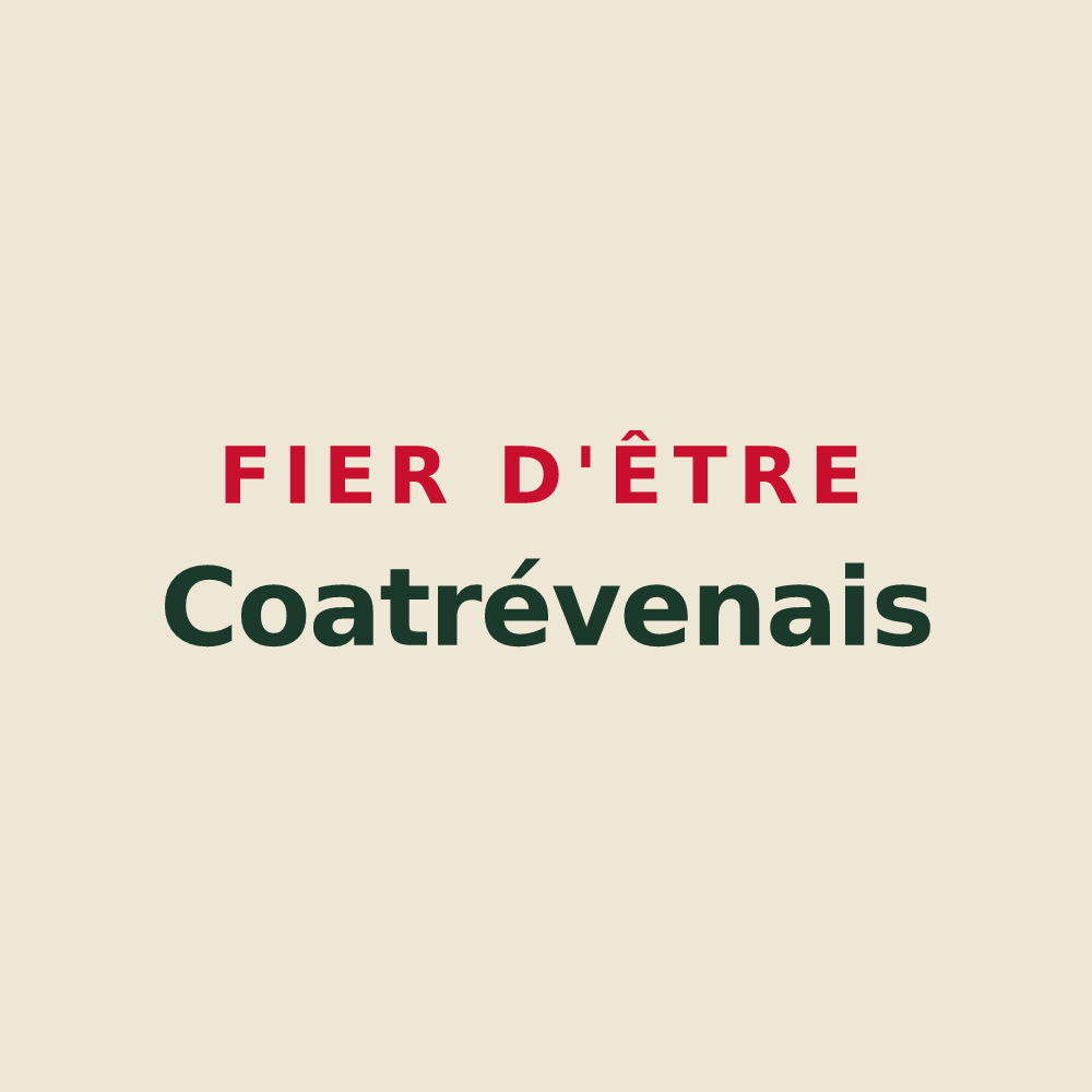 Tote bag « Fier d'être Coatrévenais » — design pour Coatréven