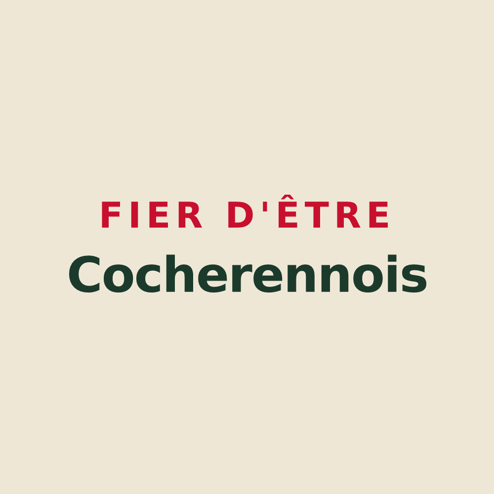 Tote bag « Fier d'être Cocherennois » — design pour Cocheren